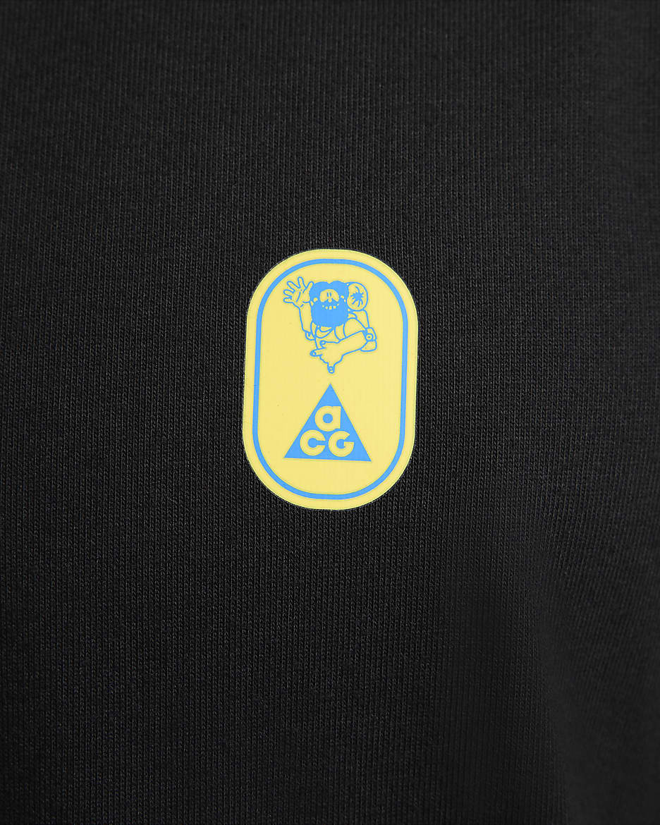 Nike acg t shirt yellow online